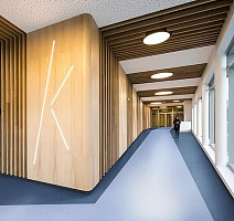 Forbo Sarlon Material 15dB 337T4315 indigo blue canvas фото 2 | FLOORDEALER